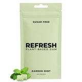 Refresh Gum Garden Mint – Neutral-Toned Freshening for Minimalist Kitchens, Plant-Based Non-GMO Gum