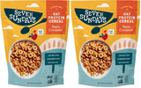 Seven Sundays Upcycled Oat Cereal Maple Cinnamon – Portable Commute Snack for On-the-Go Professionals
