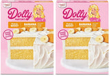 Duncan Hines Dolly Parton's Favorite Banana Flavored Cake Mix, 15.25 oz. – Family Friendly Banana Cake for Weeknight Birthday Celebrations