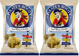 Pirate's Booty Aged White Cheddar Cheese Puffs – Grab-and-Go Meeting Snack, No Mess Cheddar Puffs for the Workday