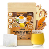 FullChea Mullein Leaf Tea Bags – Caffeine-Free Calming Herbal Tea for Meditation Corner Reset