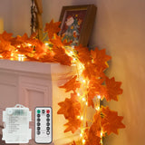suddus Ivy String Lights for Wall and Headboard – 33ft Warm White Fairy Vine for Reading Nook Ambiance