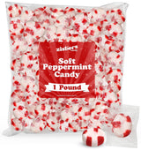 Gentle Peppermint Breath Mints - Grandparent Friendly Candy for Grandchildren Visits, Soft Melt-in-Your-Mouth Puffs