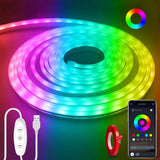 Lumichrome Neon Strip Light – Soft Glow Bedroom Lamp for Children, IP65 Waterproof Silicone Body