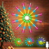 Hausparkle Lighted Snowflake Wall Decor – Easy-to-Ship Christmas Present for Coworkers, Dorm Rooms, and Office Cubicles