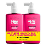 Marc Anthony Grow Long 2-Pack Blowout Spray – Mother's Day Gift Set for Frizzy Hair, Salon Results at Home