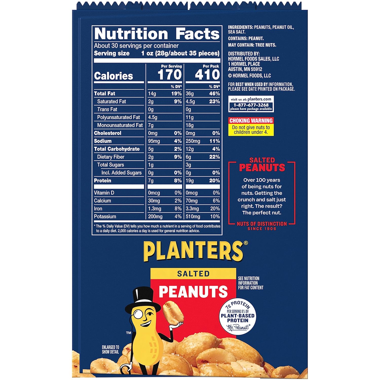 three-ingredient recipe: peanuts, peanut oil, sea salt