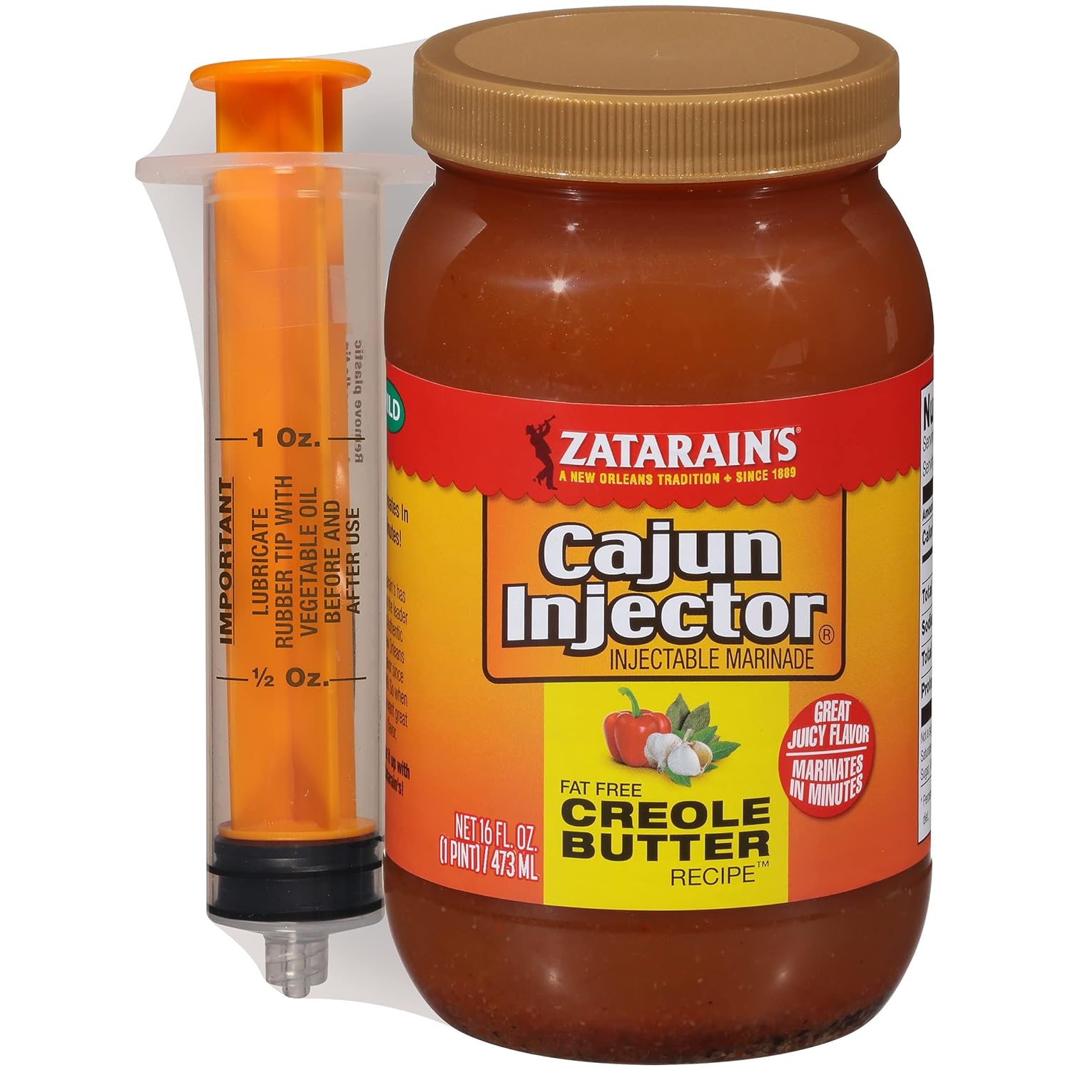 three-step quick injection process: assemble, fill, inject