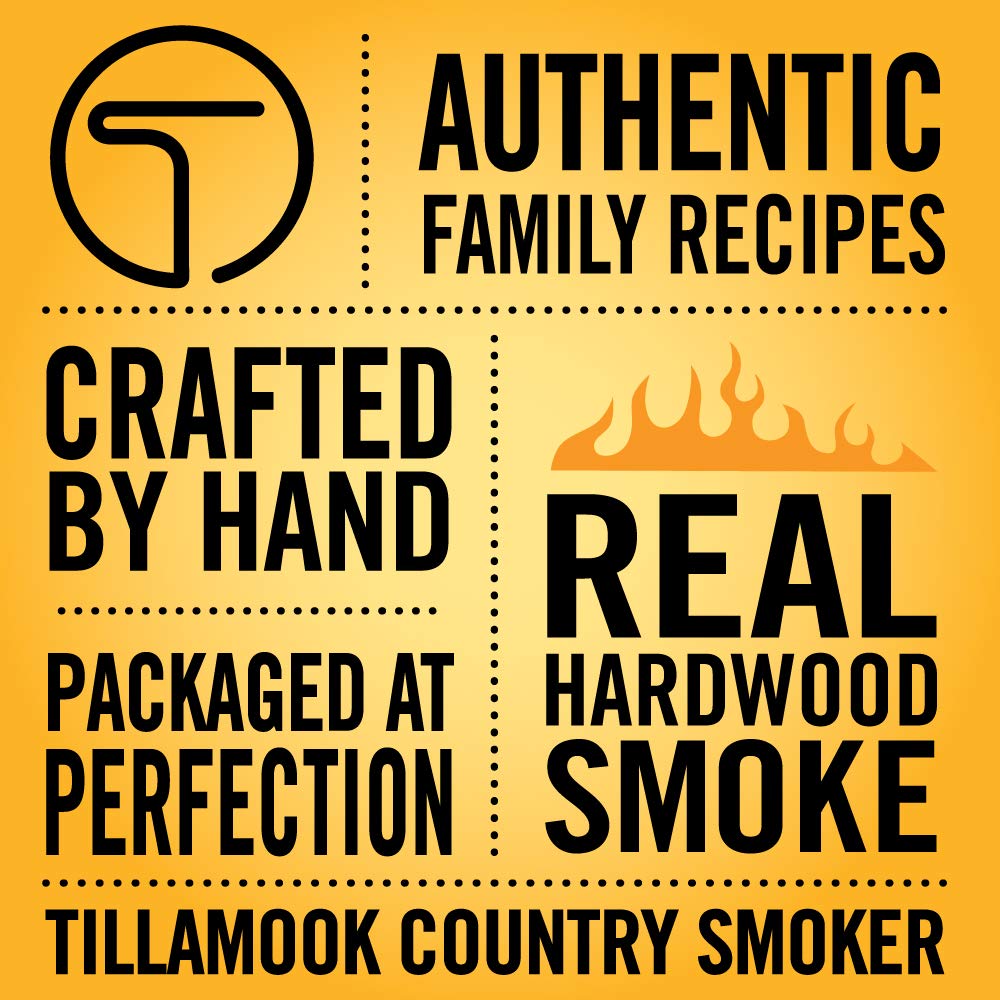 Tillamook Country Smoker Zero Sugar Smoked Sausage Sticks – Desk Drawer Snack for Afternoon Focus and Energy, Keto Friendly
