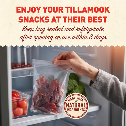 Tillamook Country Smoker Zero Sugar Smoked Sausage Sticks – Keto Snack for Low-Carb Wellness Routine, 9g Protein Pantry Pack
