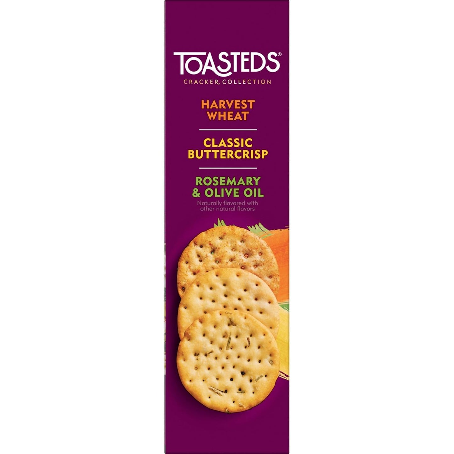 Toasteds Cracker Collection – Holiday Entertaining Gift for the Cheese Board Enthusiast, 12oz Box