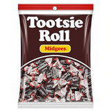 Tootsie Roll Midgees 6.5 oz Retro Candy Gift - Multi-Generational Party Favor for Grandparent Gift Baskets and Family Reunion Treat Tables