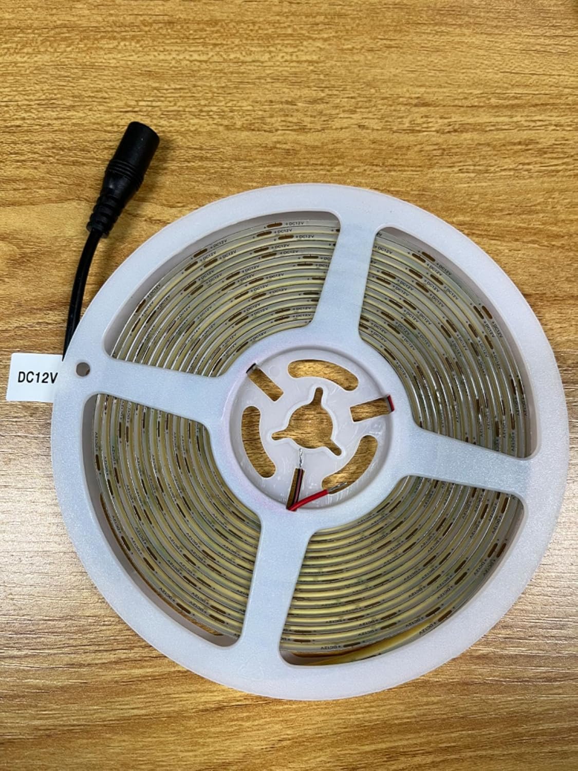 TOPAI Flexible COB LED Strip Light for DIY Enthusiasts, IP65 Cut-and-Connect Strip for Custom Shapes on Shelving and Furniture