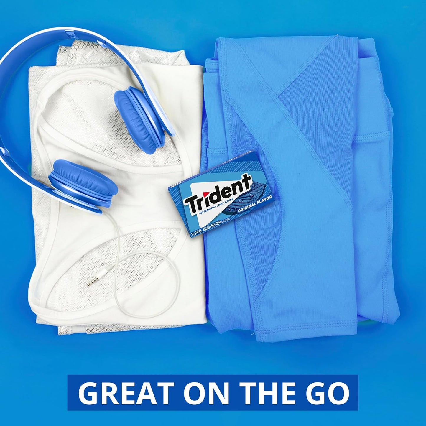 Trident Bubblegum Sugar-Free Gum – Shareable Sticks for Playdates and Road Trips