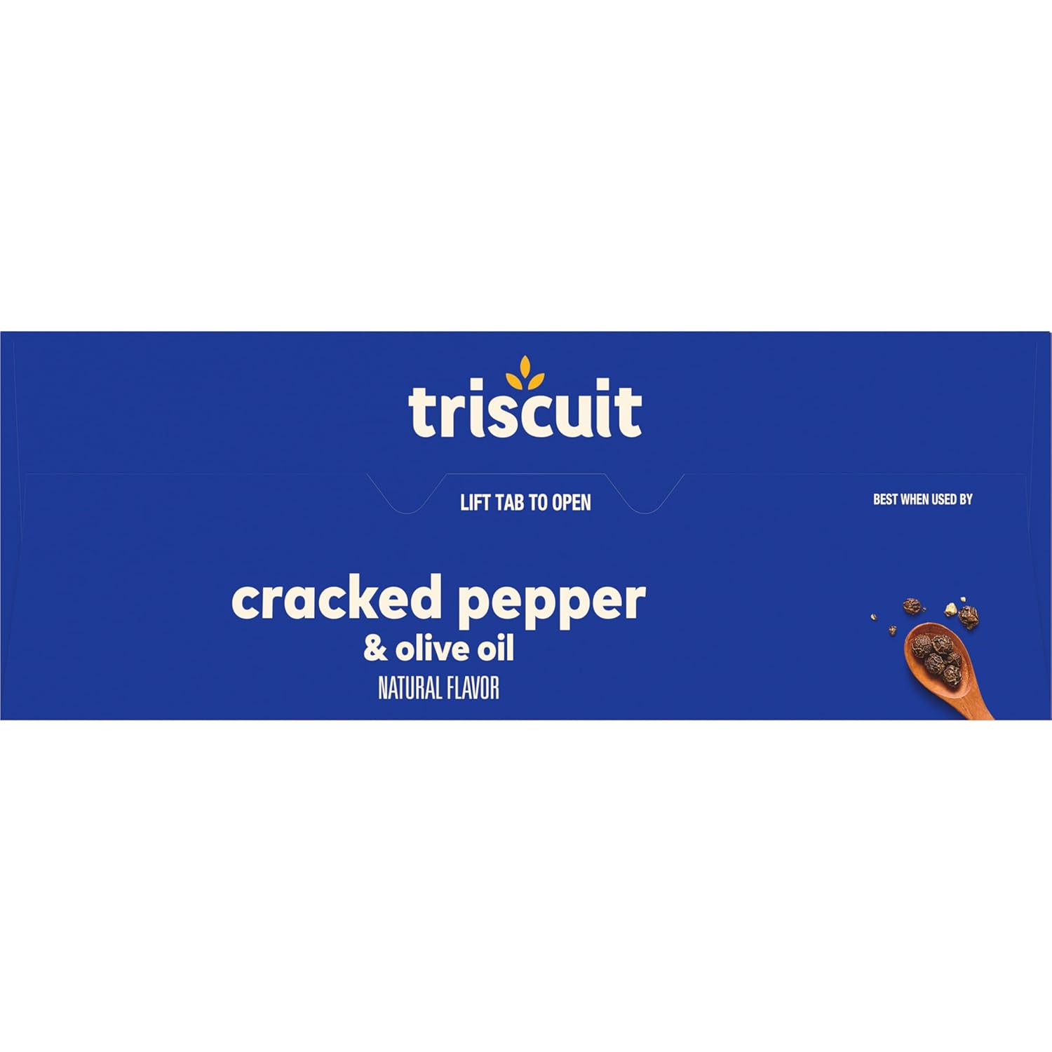 Triscuit Cracked Pepper & Olive Oil Crackers – Olive Oil Baked Cracker for Spinach Dip and Hummus Pairing