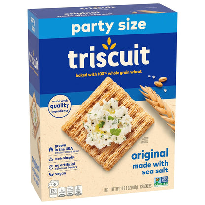 Triscuit Original Baked Wheat Crackers – Easy Birthday Gift for the Snack Lover