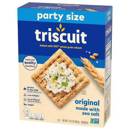 Triscuit Original Baked Wheat Crackers – Easy Birthday Gift for the Snack Lover