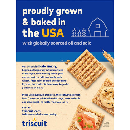 Triscuit Original Baked Wheat Crackers – Easy Birthday Gift for the Snack Lover