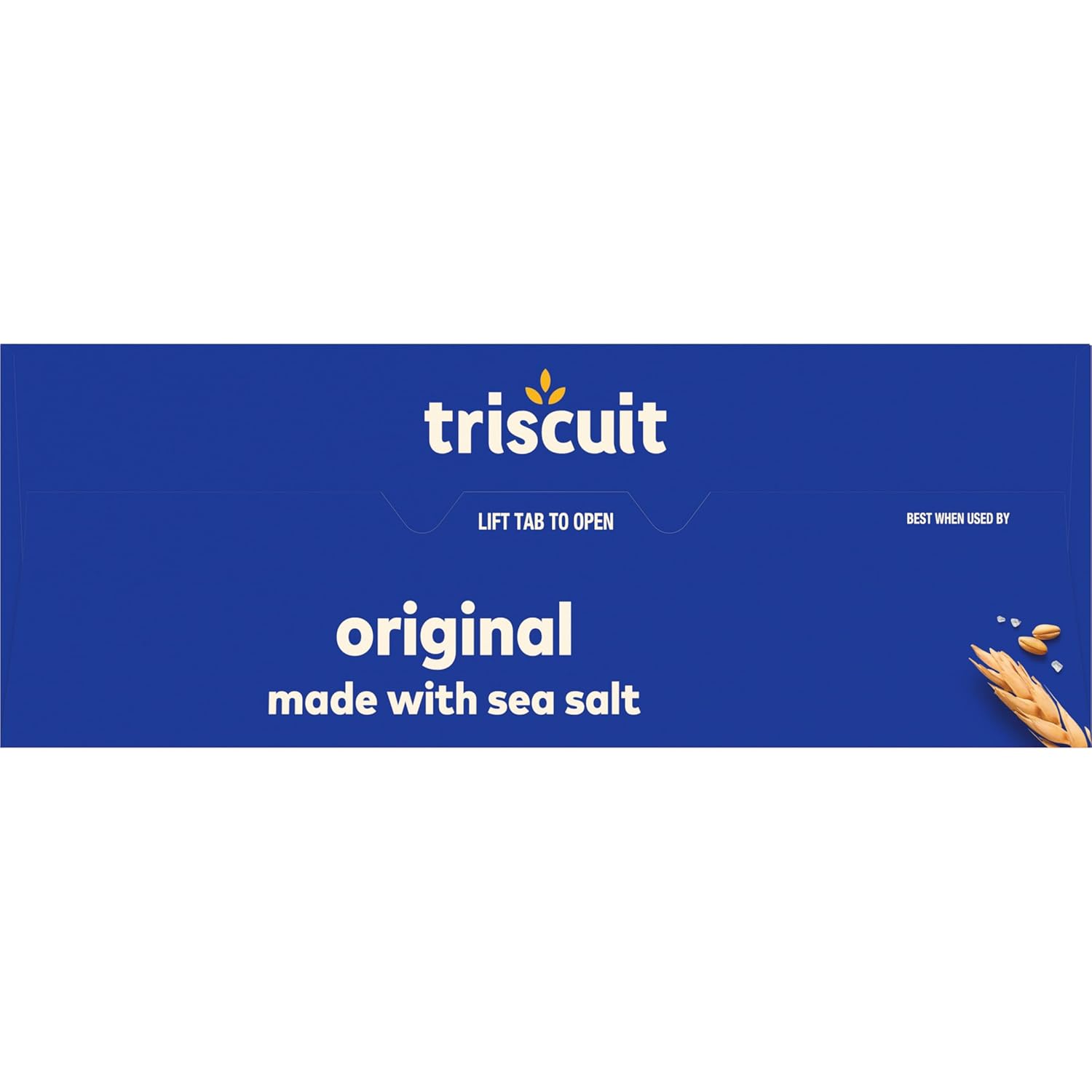 Triscuit Original Whole Grain Wheat Crackers – Resealable Family Size Crackers for Outdoor Dining and Parties, 12.5 oz