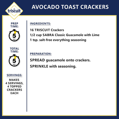 Triscuit Original Whole Grain Wheat Crackers – Resealable Family Size Crackers for Outdoor Dining and Parties, 12.5 oz