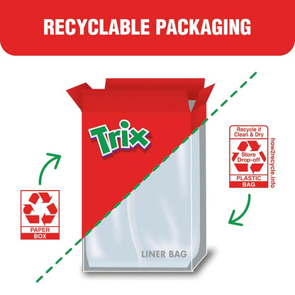 Trix Fruity Breakfast Cereal – Fun Gift Idea for Teenagers, Students, and Young Snackers