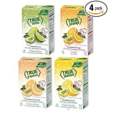 TRUE LEMON Sugar Free Lemon Powder – Three-Ingredient Lemon Substitute for Less-Is-More Home Kitchens