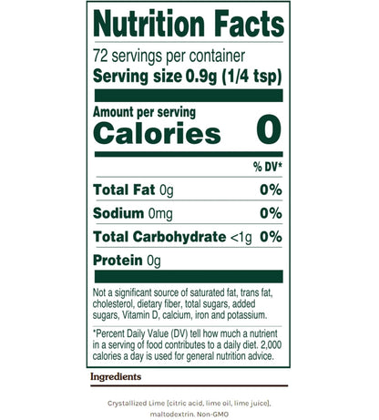 True Lemon Two Pack - Real Lemon and Lime Seasoning for Camp Kitchen and Outdoor Cooking, No Spoil