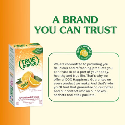 TRUE ORANGE Water Enhancer – Year-Round Gift Idea for Home Cooks and Citrus Lovers