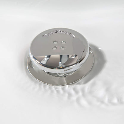 TubShroom Simple Drain Protector for Bathtubs - Single Mushroom-Shaped Piece, Wipe-Clean Design for Intentional Homes