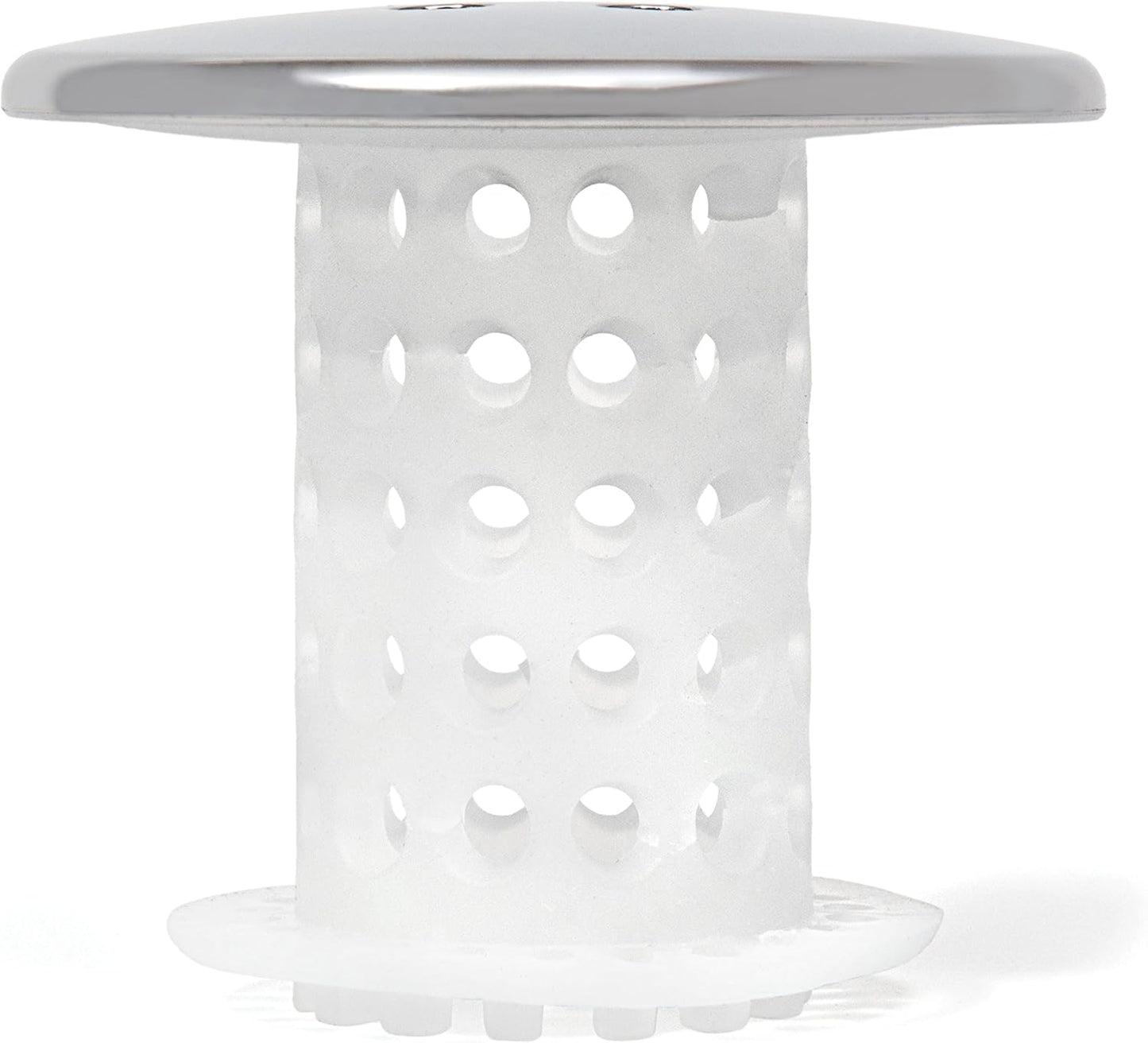 TubShroom Simple Drain Protector for Bathtubs - Single Mushroom-Shaped Piece, Wipe-Clean Design for Intentional Homes