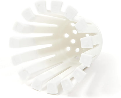 TubShroom Toss 21-Pack Hair Catcher Drain Covers - Safer Than Liquid Drain Snakes for Family Bathrooms