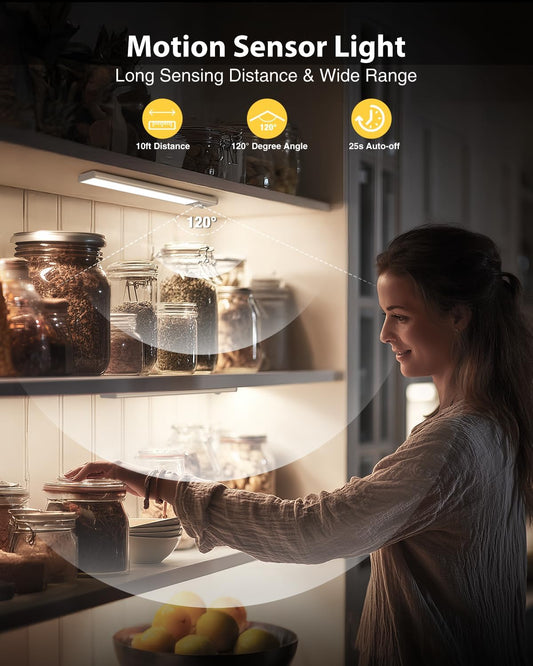 two operating modes: motion sensor mode and always-on mode