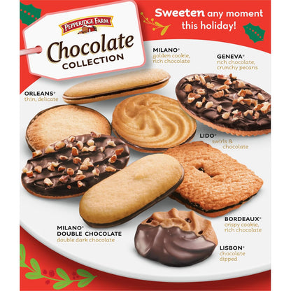 two variant styles available: classic collection (broader variety) and chocolate collection (chocolate-forward assortment)