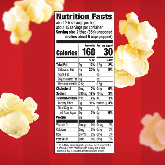 ultimate butter flavor made with real butter (select products per package)