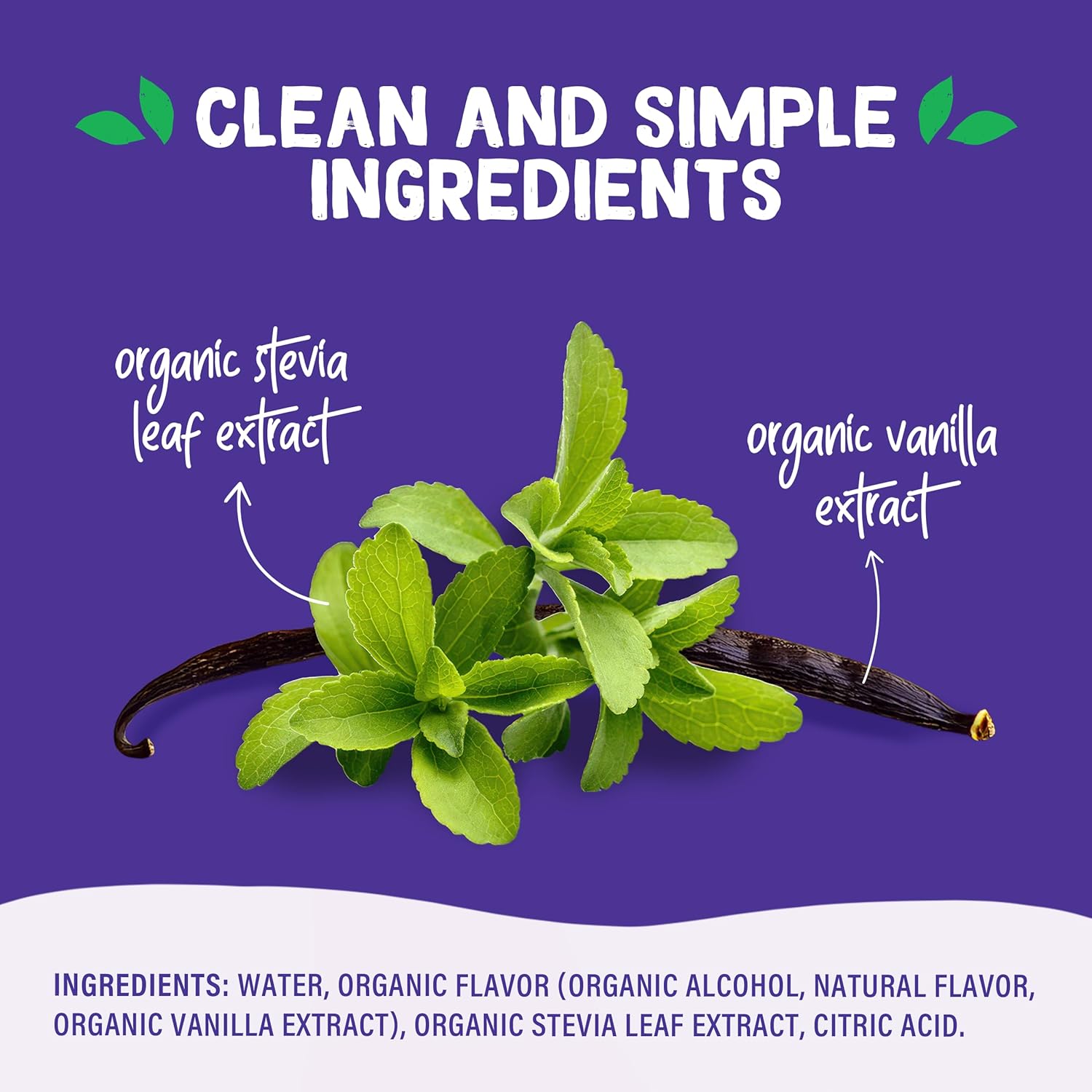 usda organic, non-gmo project verified, gluten-free, and vegan certifications