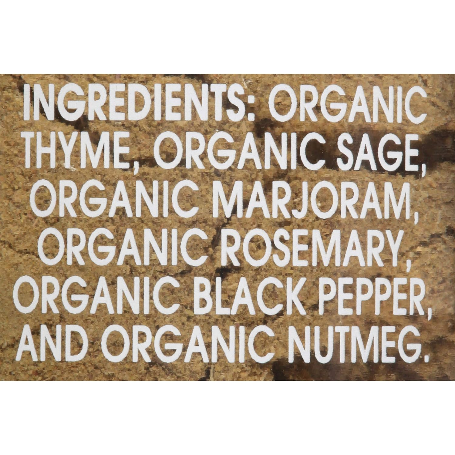 usda-style organic and non-gmo certified ingredients