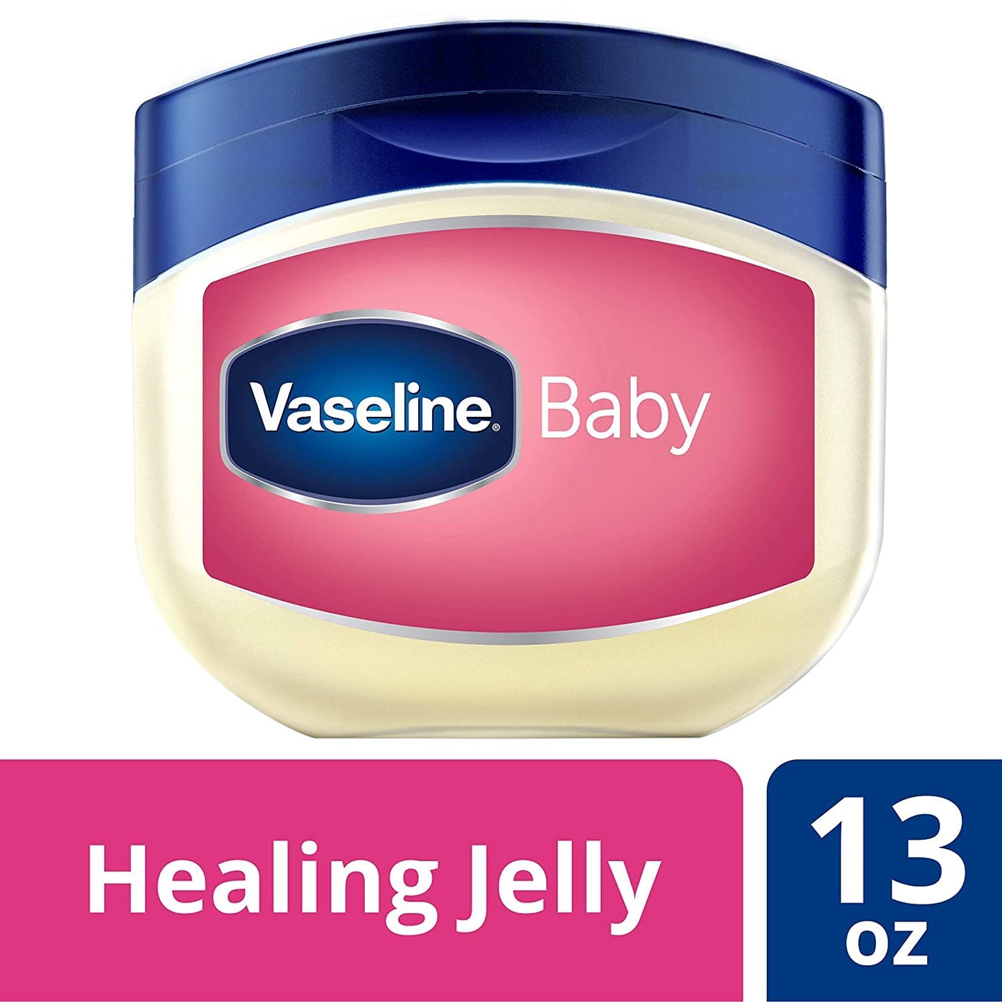 Vaseline Baby Skincare Jelly Multi-Pack – Hypoallergenic Barrier for Playroom Diaper Changes and Toddler Skin Care