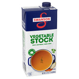 Swanson Vegetable Stock 32 oz – Quick Weeknight Cooking Base for Busy Home Meal Prep