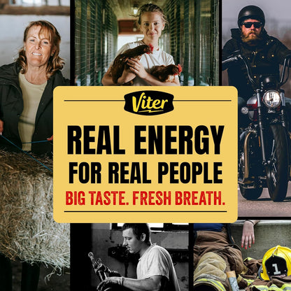 Viter Energy Sugar-Free Caffeine Gum – Unique Birthday Gift for Gym-Goers and Health-Conscious Friends
