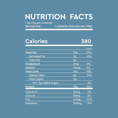 walnut fudge flavor profile with tree nut allergen disclosure