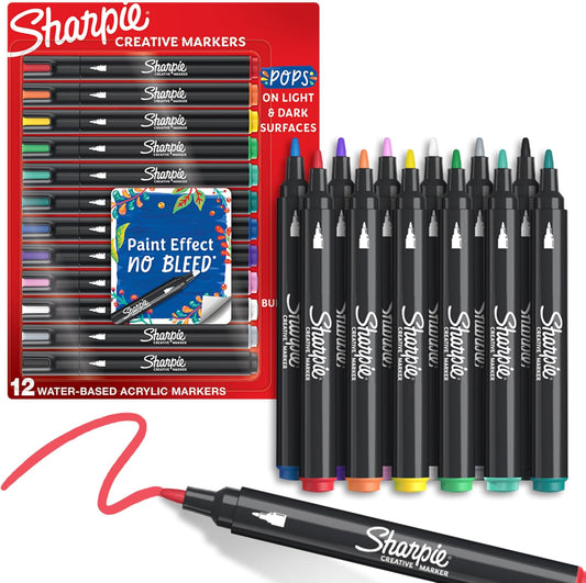 water-based acrylic ink that is water resistant and quick-drying