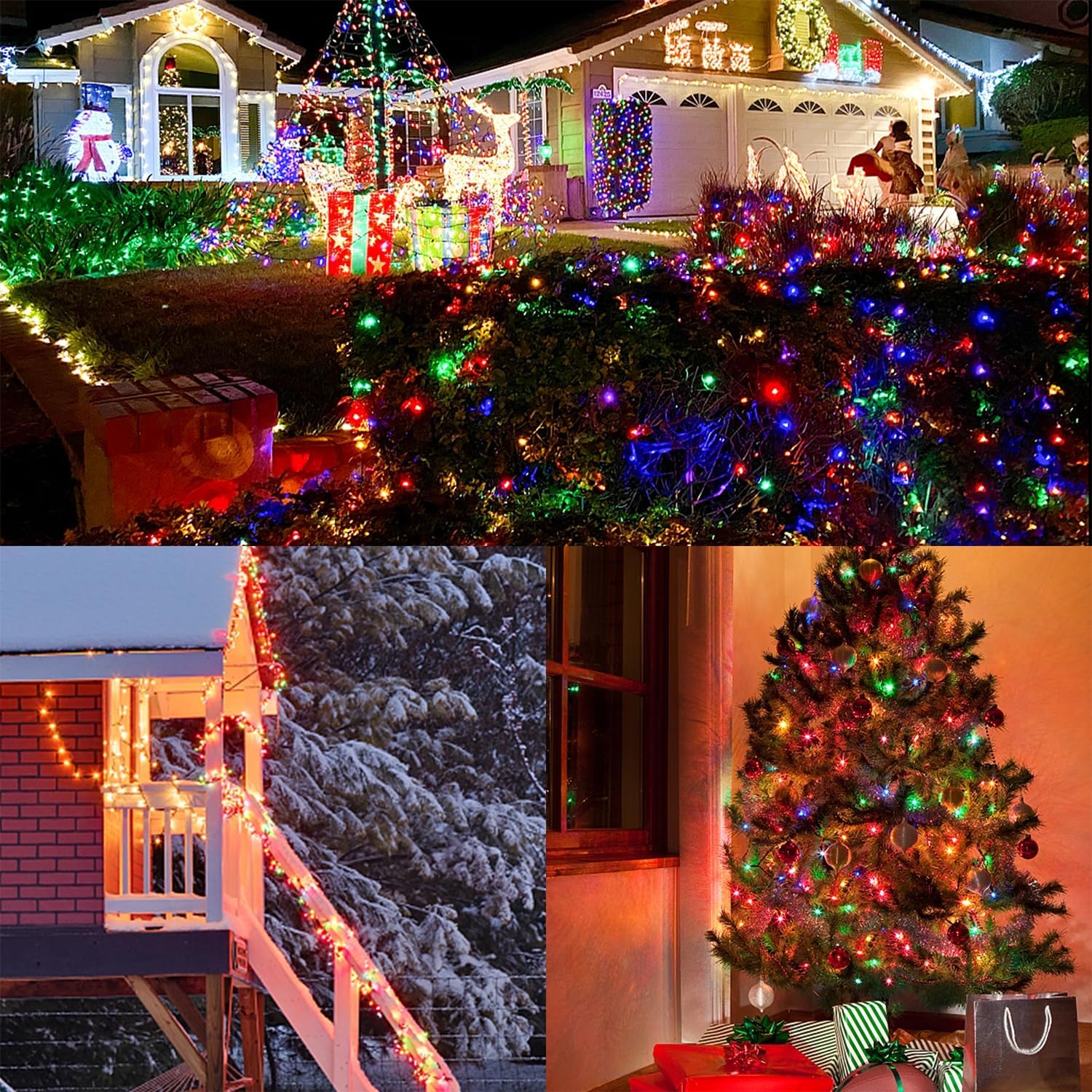 WATERGLIDE 328ft LED String Lights with Remote – Ambient Indoor Decor for Bedroom, Den & Reading Nook