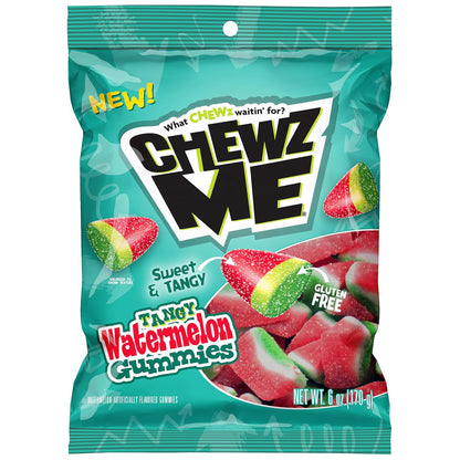 watermelon-slice molded gummy shape