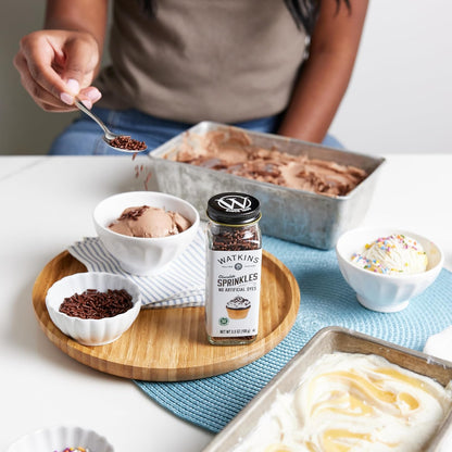 Watkins Decorating Sprinkles Chocolate – Intentional Baking Topping for Minimalist Kitchens