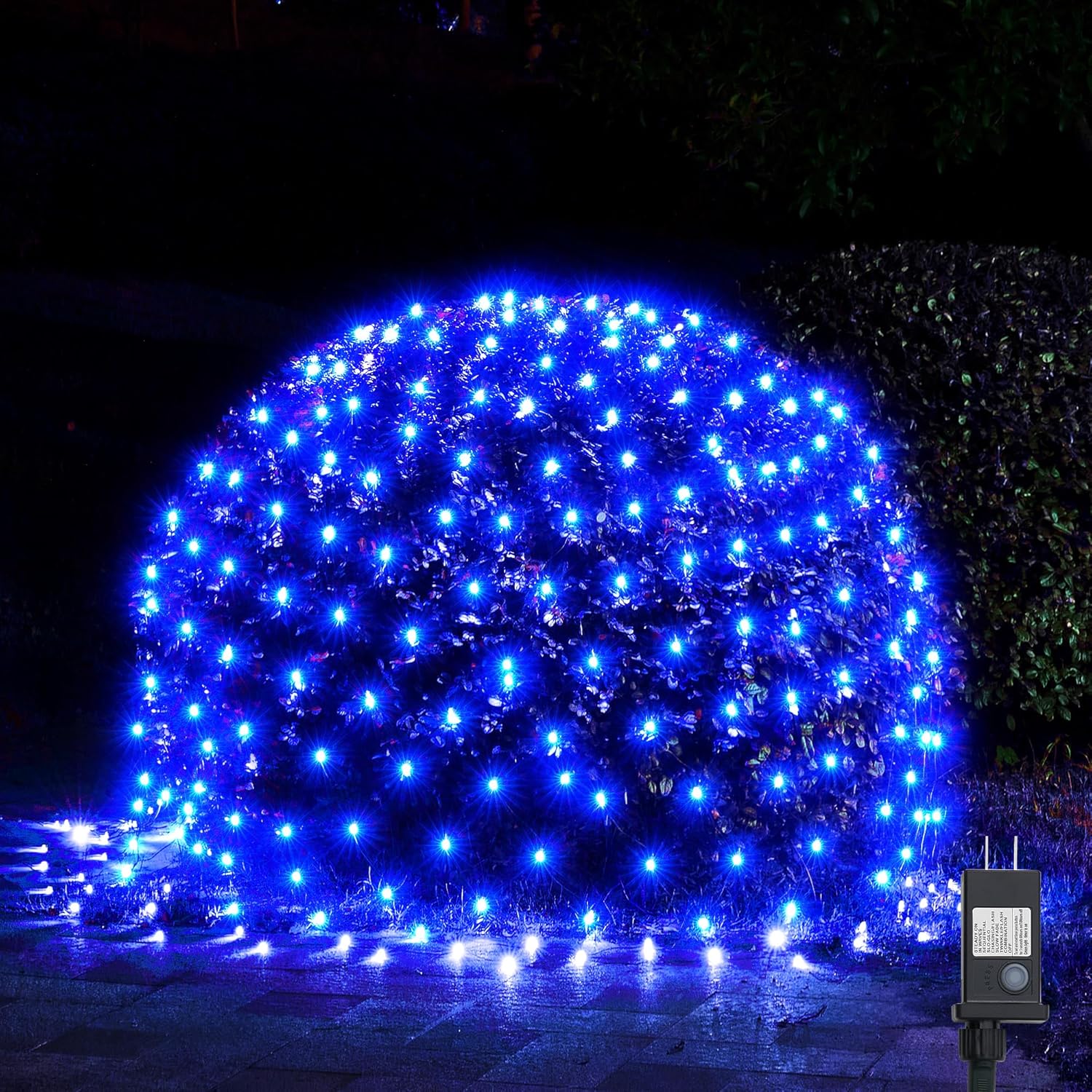 WBao Christmas Net Lights – Warm White Net Lights for Mantel, Staircase and Indoor Christmas Ambiance
