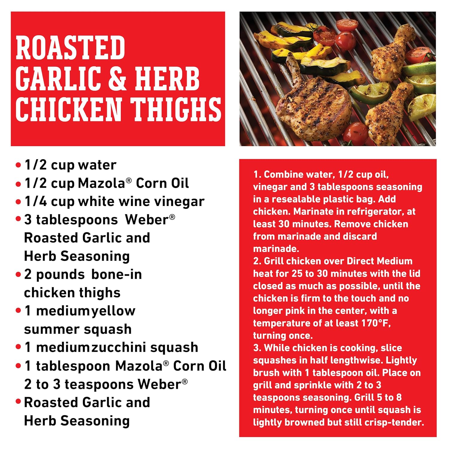 Weber Roasted Garlic & Herb Seasoning – Pre-Mixed Formula for Faster, No-Measure Weeknight Cooking