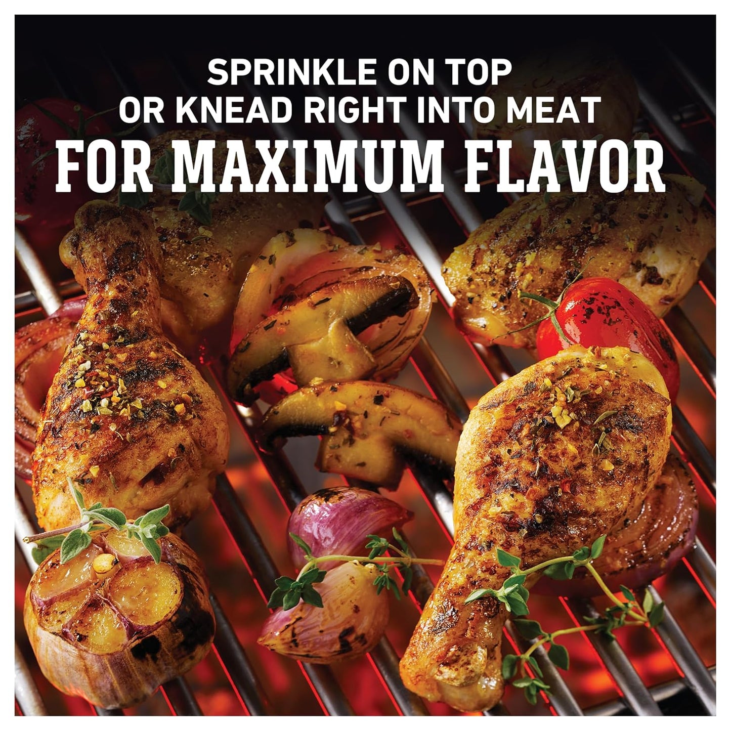 Weber Roasted Garlic & Herb Seasoning – Pre-Mixed Formula for Faster, No-Measure Weeknight Cooking
