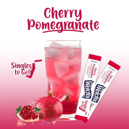 Welch's Singles To Go Drink Mix Singles - Sugar Free Vitamin C Powder Packets for a Lighter Mindful Hydration Habit