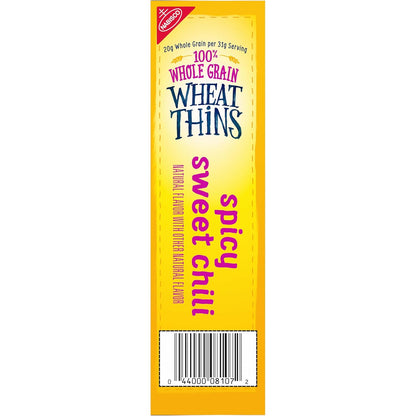 Wheat Thins Spicy Sweet Chili Crackers – Ready-to-Give Party Snack Bundle for Holiday Hosts and Gift Exchanges, Pack of 2