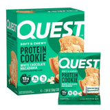Quest Nutrition Double Chocolate Chip Protein Cookie – Guilt-Free Wind-Down Dessert for Evening Relaxation, Low Carb 3g Net Carbs